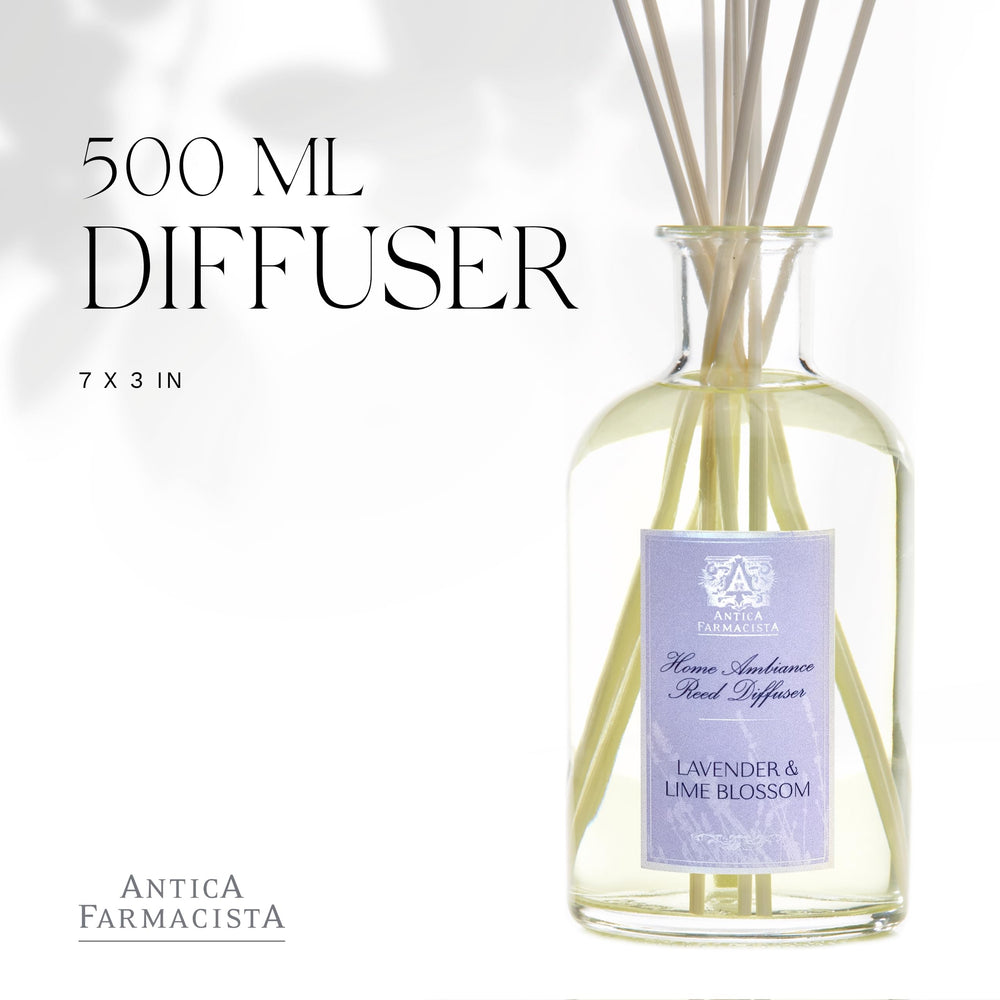 Home Ambiance Diffuser, Lavender & Lime Blossom, 16.9 Fl Oz