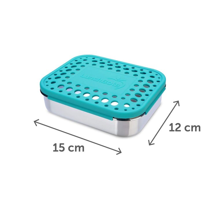 LunchBots Medium Trio II Snack Container - Divided Stai