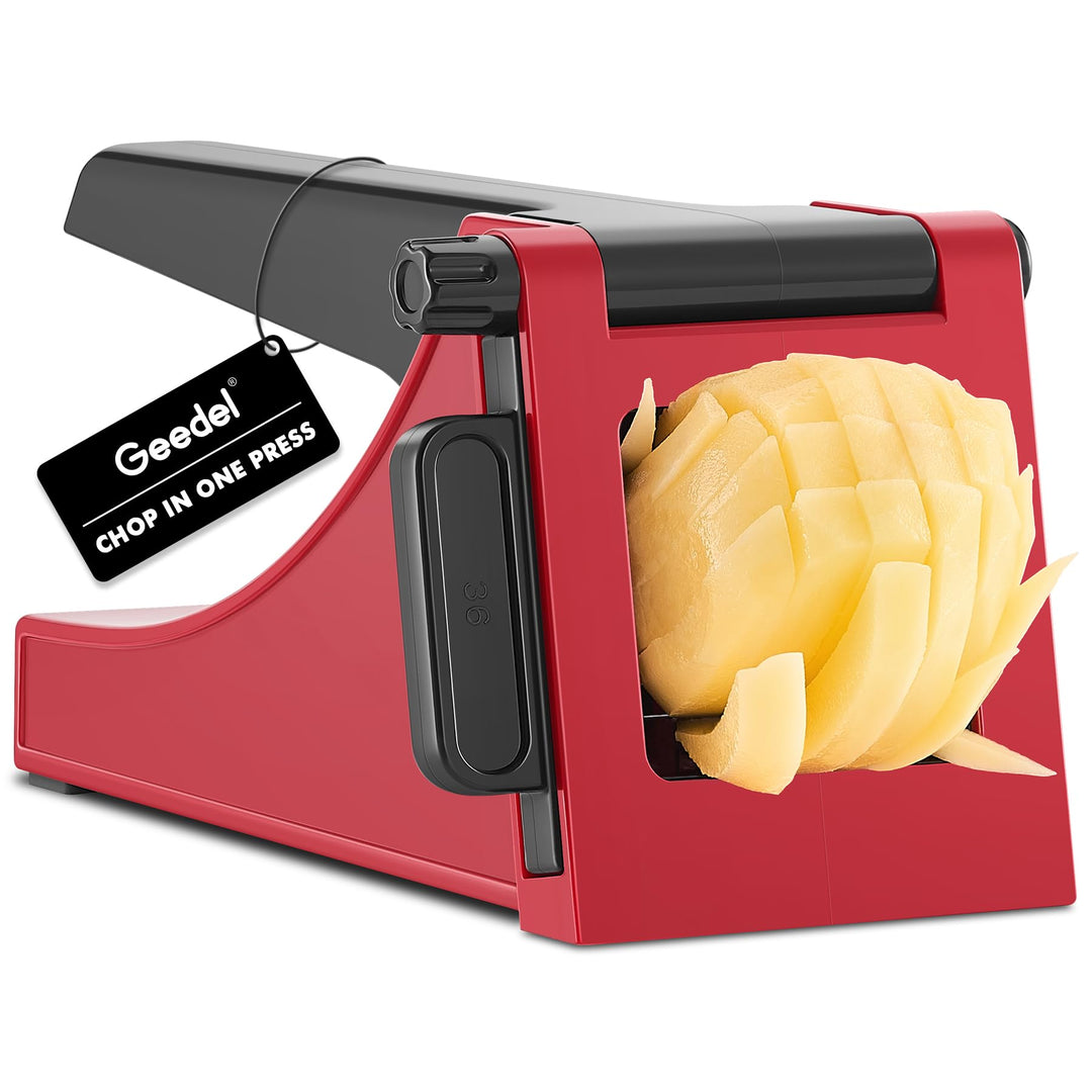 French Fry Cutter, Geedel Professional Potato Cutter fo