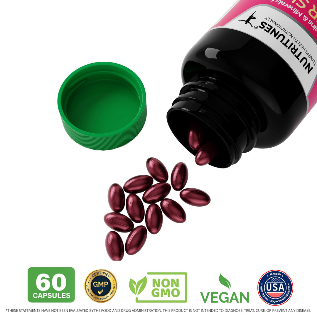 Nutritunes Hair, Skin, &amp; Nails Multivitamins &a