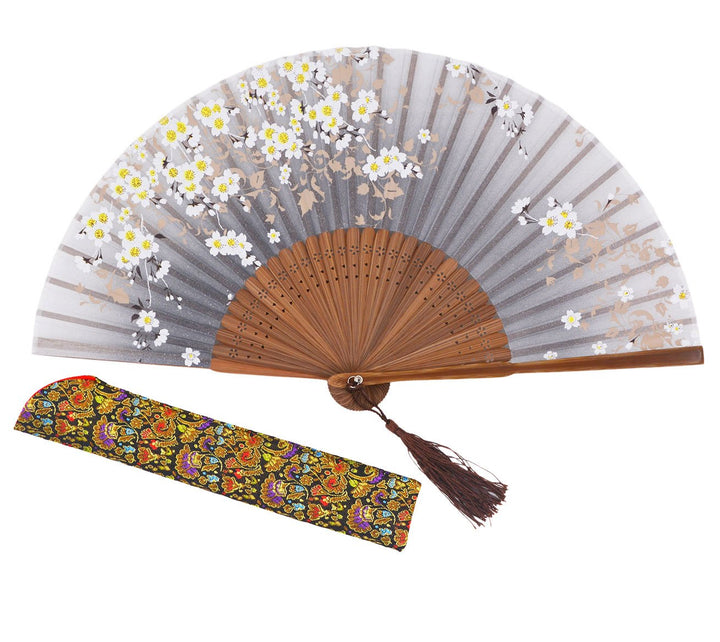 meifan Chinese/Japanese Handmade Handheld Folding Fan (