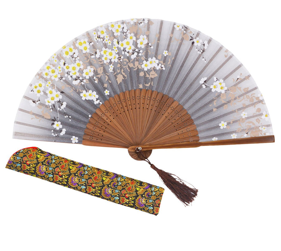 meifan Chinese/Japanese Handmade Handheld Folding Fan (