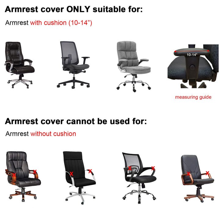 WOMACO Printed Office Chair Covers, Stretch Computer Ch