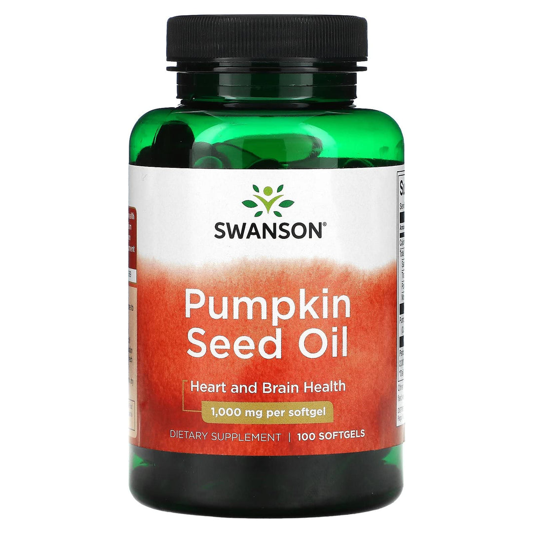 Swanson Pumpkin Seed Oil Brain Health Cardiovascular Su