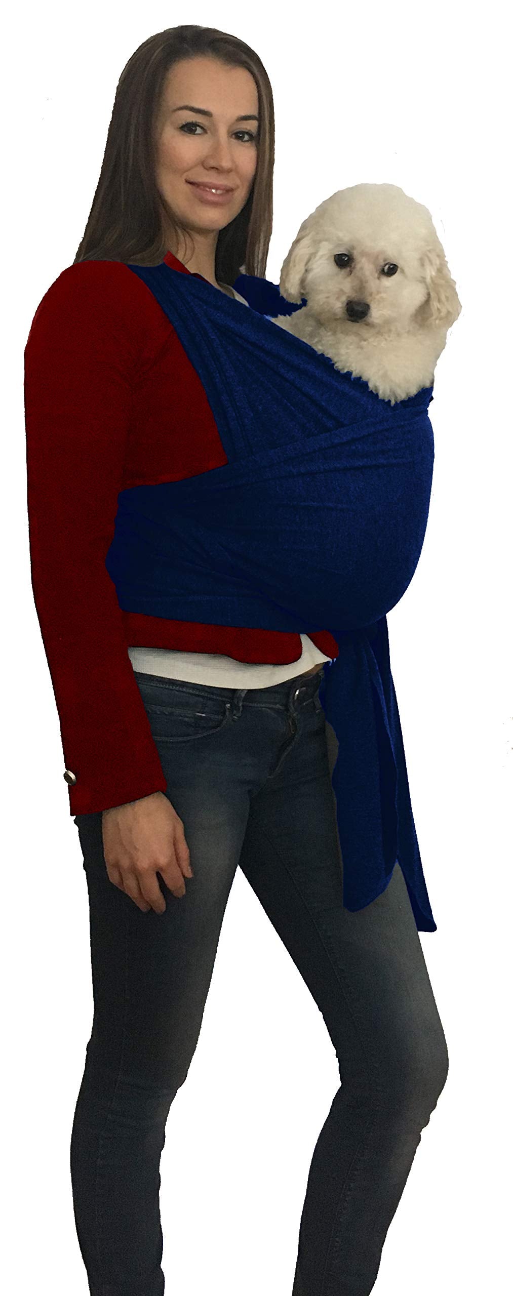 Pet Carrier Sling | Front | Adjustable Hands Free Front Facing Dog Pouch | Relieves Your Pet&#39;s Anxiety and Stress