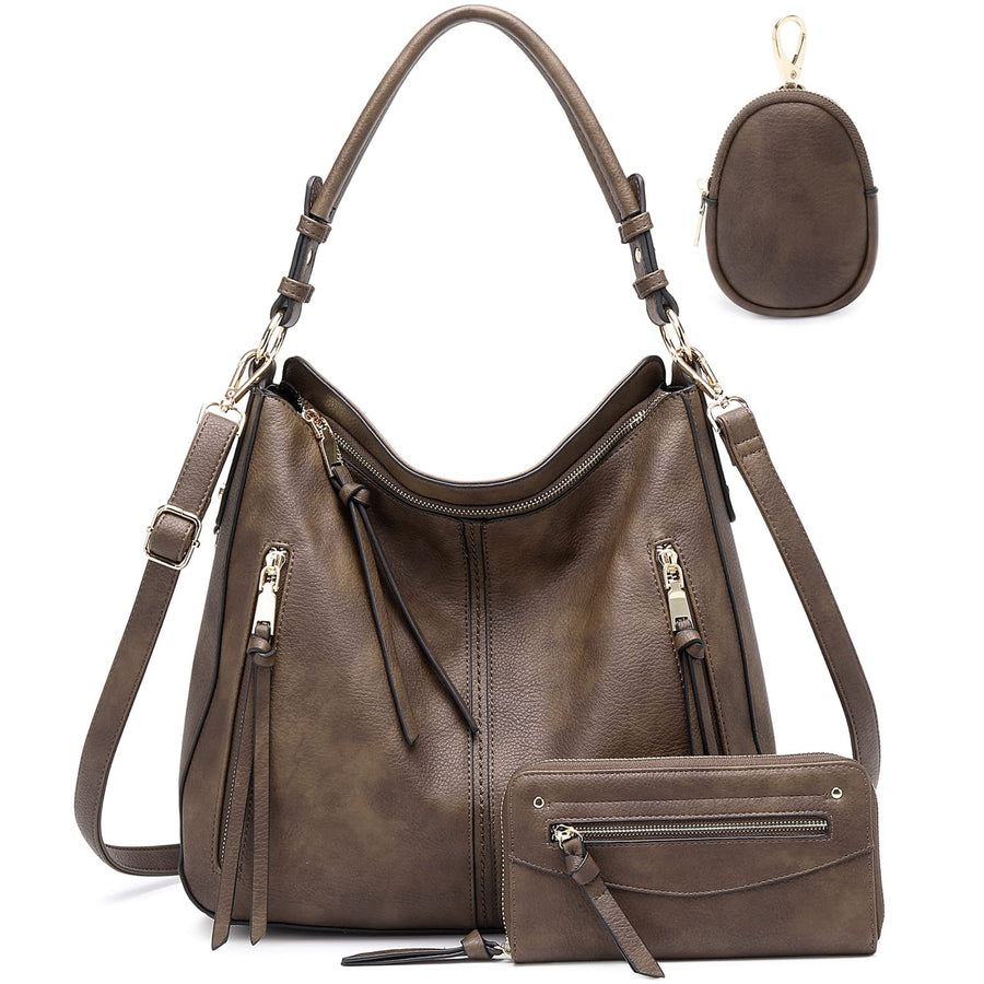 Hobo Bags for Women Handbags Purse Ladies Boho Shoulder Bag Crossbody Vegan Leather