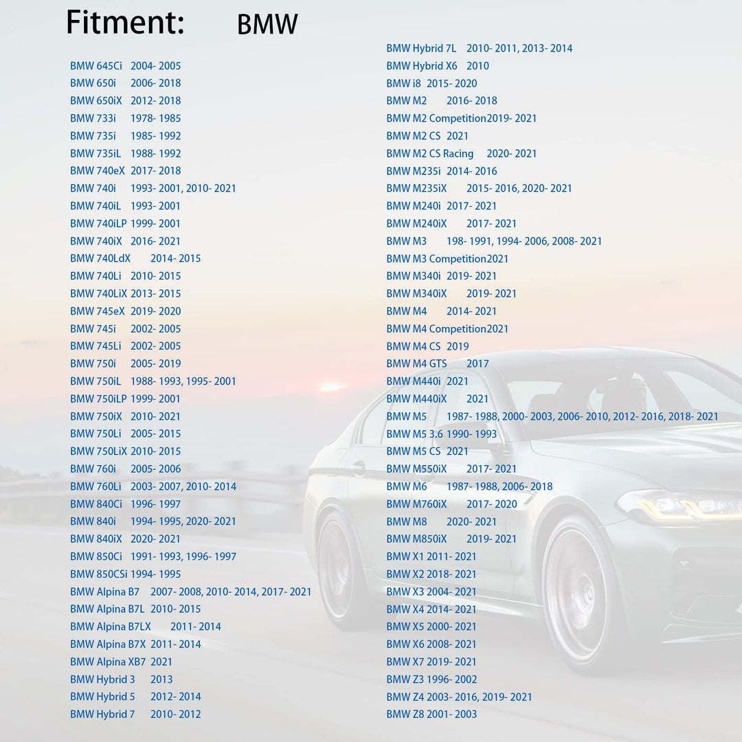 20 PCS M5 Metric Extruded U-Nut Compatible with BMW 51127070202 &amp; VW N90168602