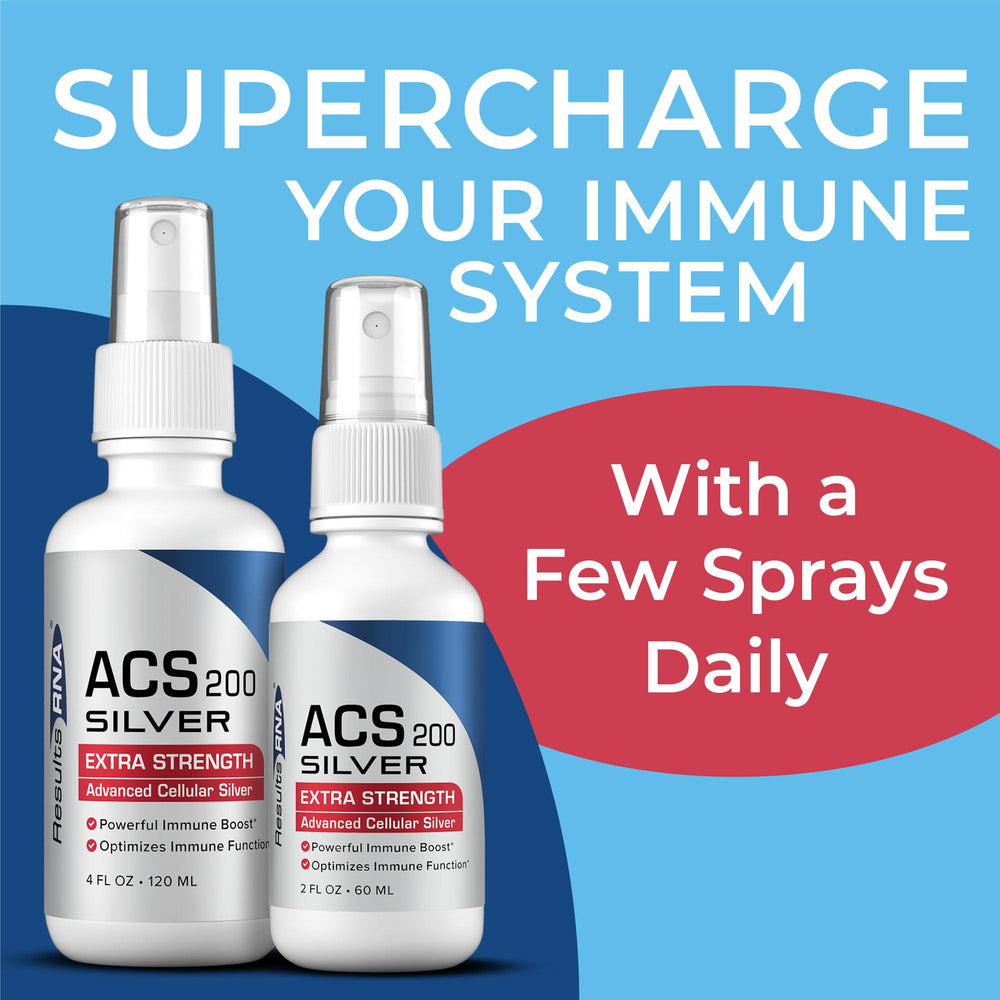 - ACS 200 Silver Extra Strength Immune System Support – Advanced Cellular Colloidal Silver Supercharges Your Immune System. Recommended by Doctors Worldwide ( 2 oz )