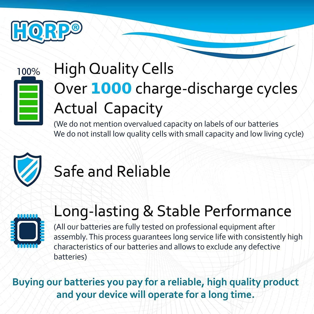 HQRP Battery Compatible with Flip MinoHD 2rd Generation