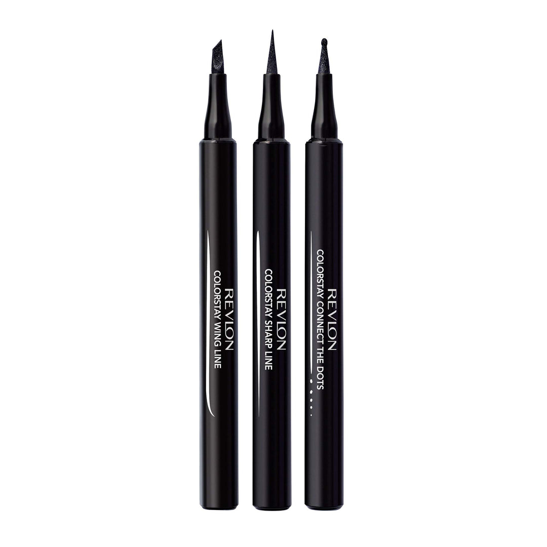 Revlon ColorStay Liquid Eye Pen, Triple Edge, Blackest Black
