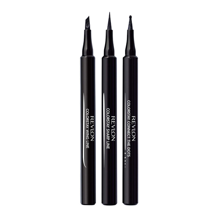 Revlon ColorStay Liquid Eye Pen, Triple Edge, Blackest Black