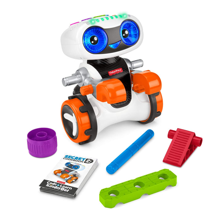 Fisher-Price Code &#39;n Learn Kinderbot, Interactive Preschool Robot Toy