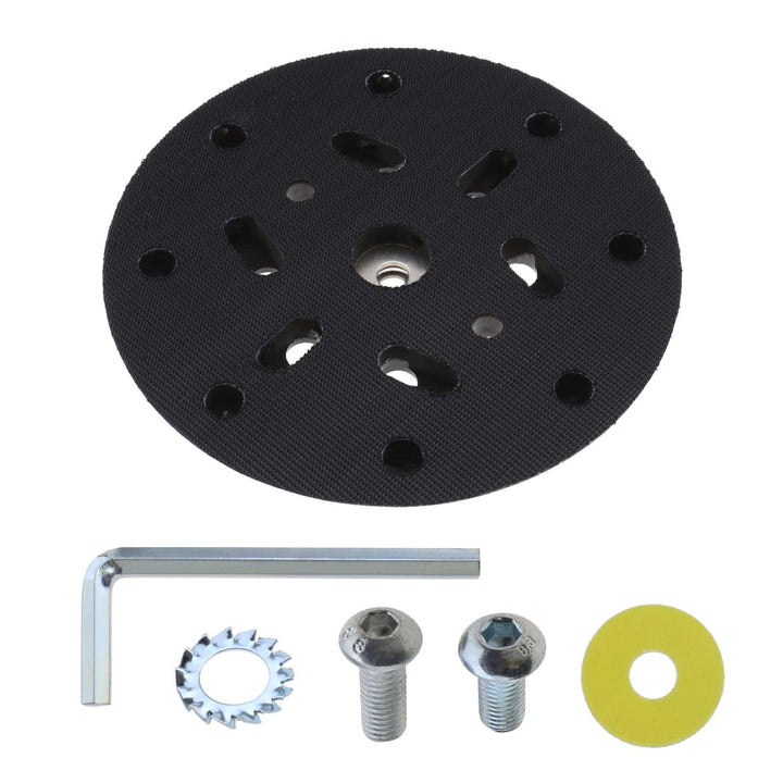 6 Inch 17 Holes Sanding Disc Pad Backing Sander Hook and Loop Sander Replacement Pad Compatible with BO6030 &amp; BO6040 Festool RO1 ES150 ET2