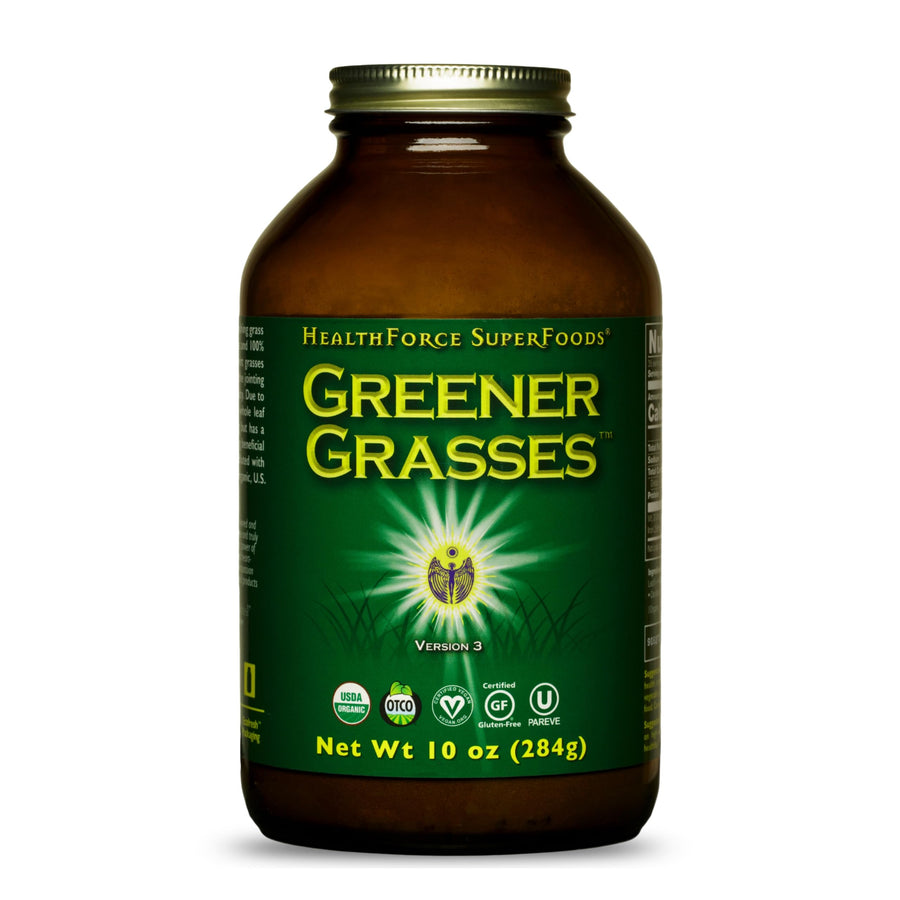 HealthForce SuperFoods Greener Grasses - 10 Oz Powder