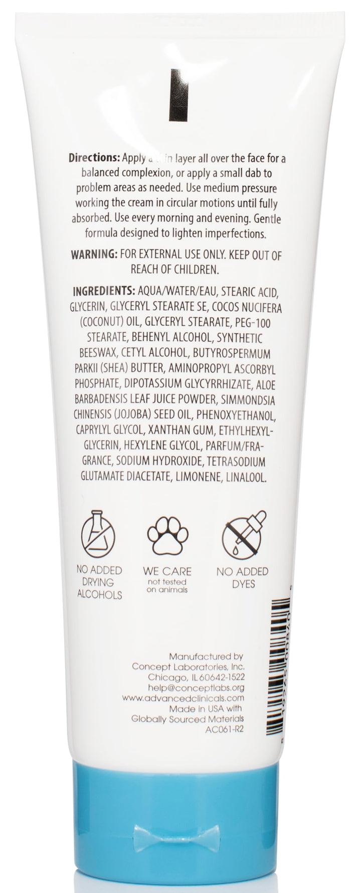 Advanced Clinicals Dark Spot Vitamin C Cream For Face, Hand, & Body Lotion, Anti Aging Therapeutic Skin Care Moisturizer Lotion Reduces Appearance Of Age Spots, Blotchy Skin, & Wrinkles, (2-Pack)