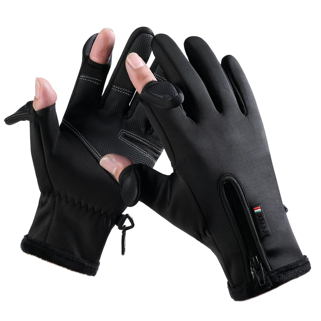 Cold Weather Gloves,Winter Gloves to Keep Warm,Running,Cycling,Driving,Hiking,Fishing,Windproof,Non-Slip,Finger Touch Screen,Warm Men and Women Gifts(XL)