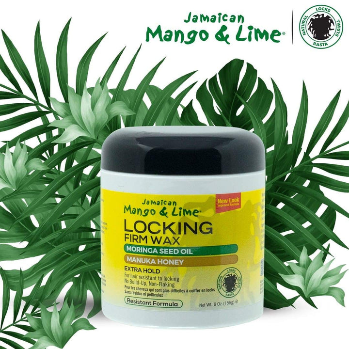Jamaican Mango &amp; Lime Locking Firm Hair Wax 6 oz