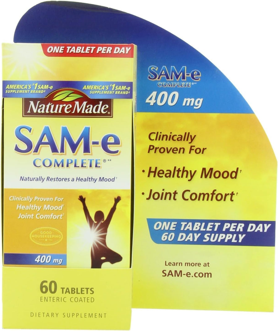 SAM-e Complete 400 mg - 60 Enteric Coated Tablets