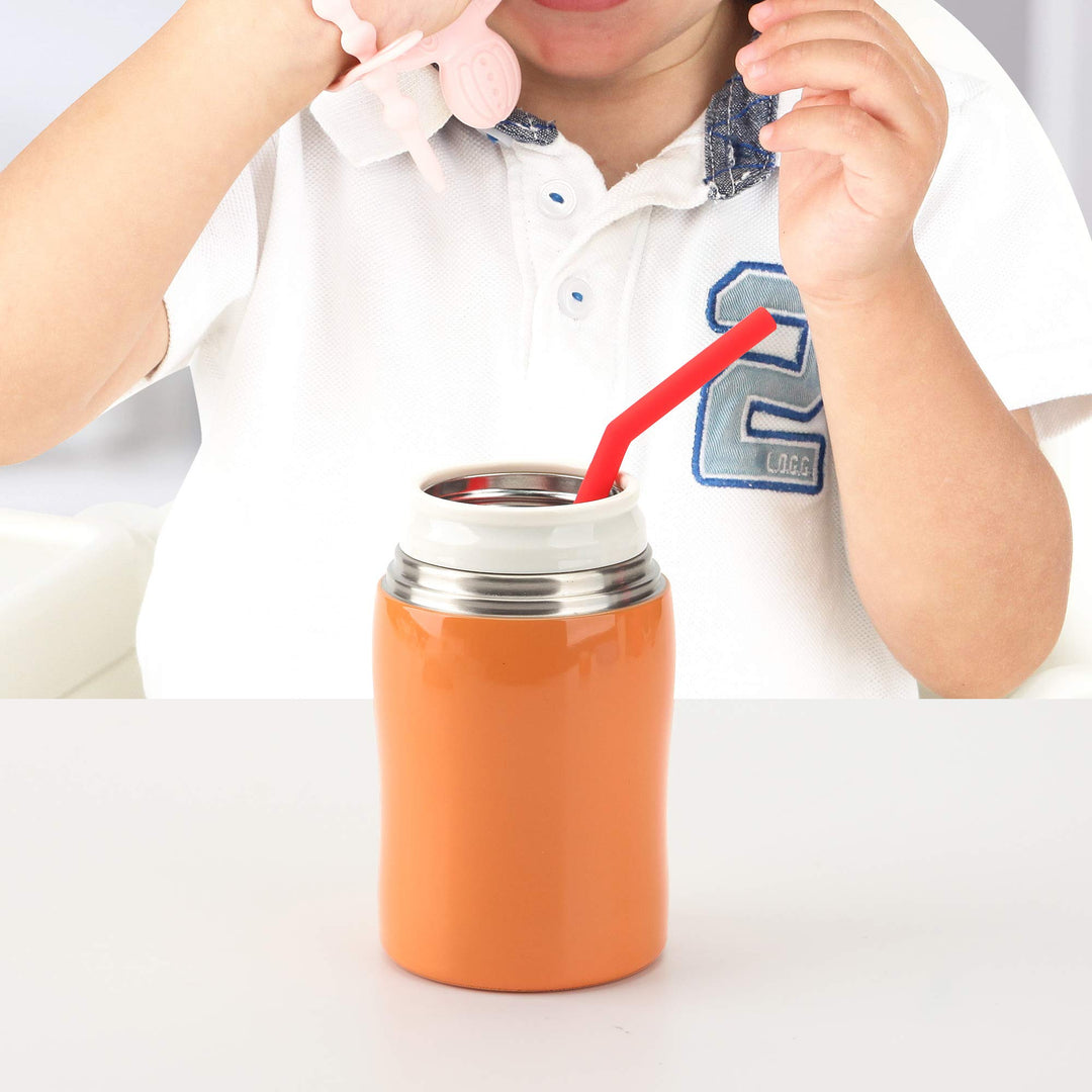 Reusable Silicone Straws for Toddlers &amp; Kids - 