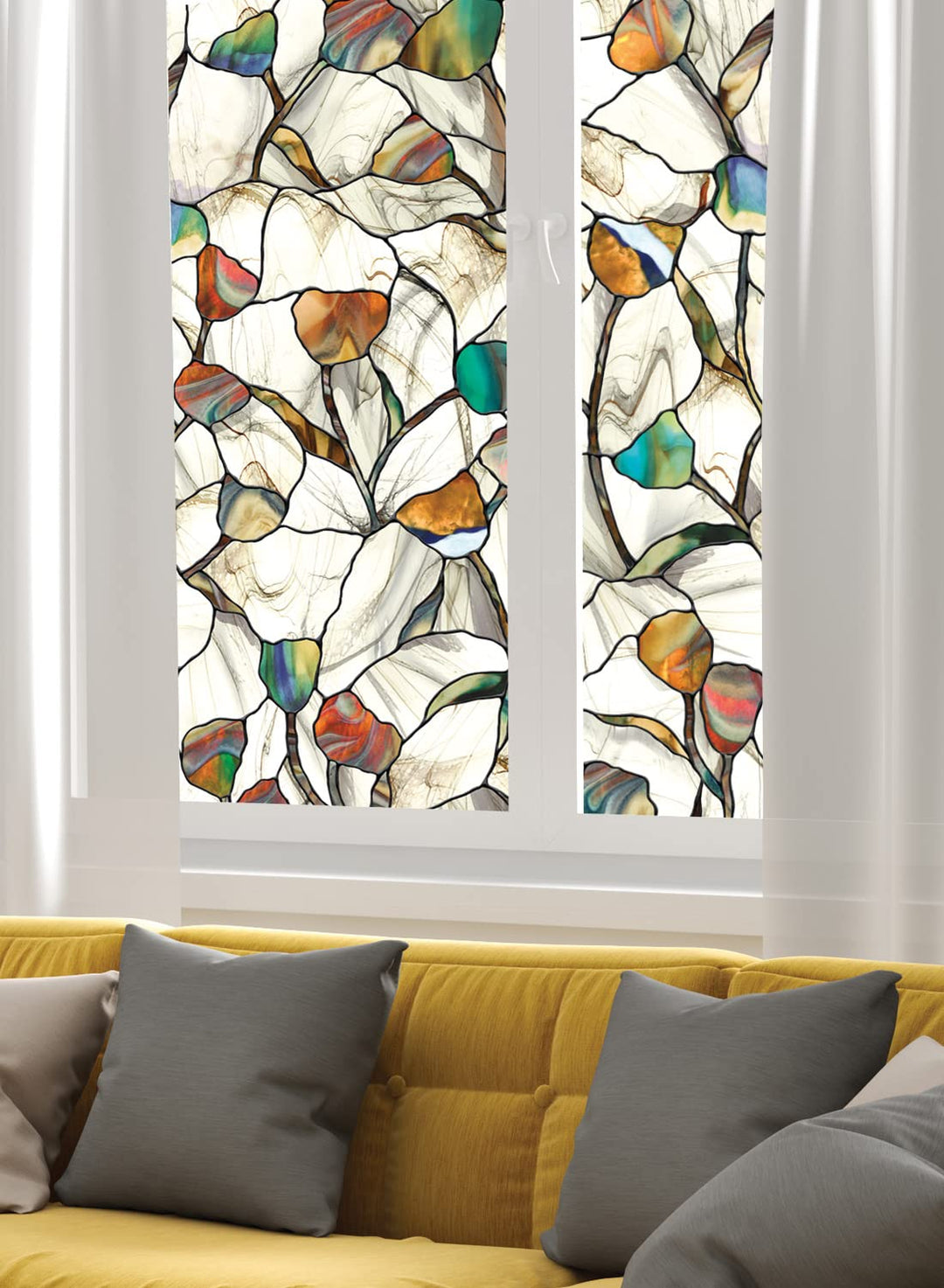 Artscape Tulips Window Film 24 x 36