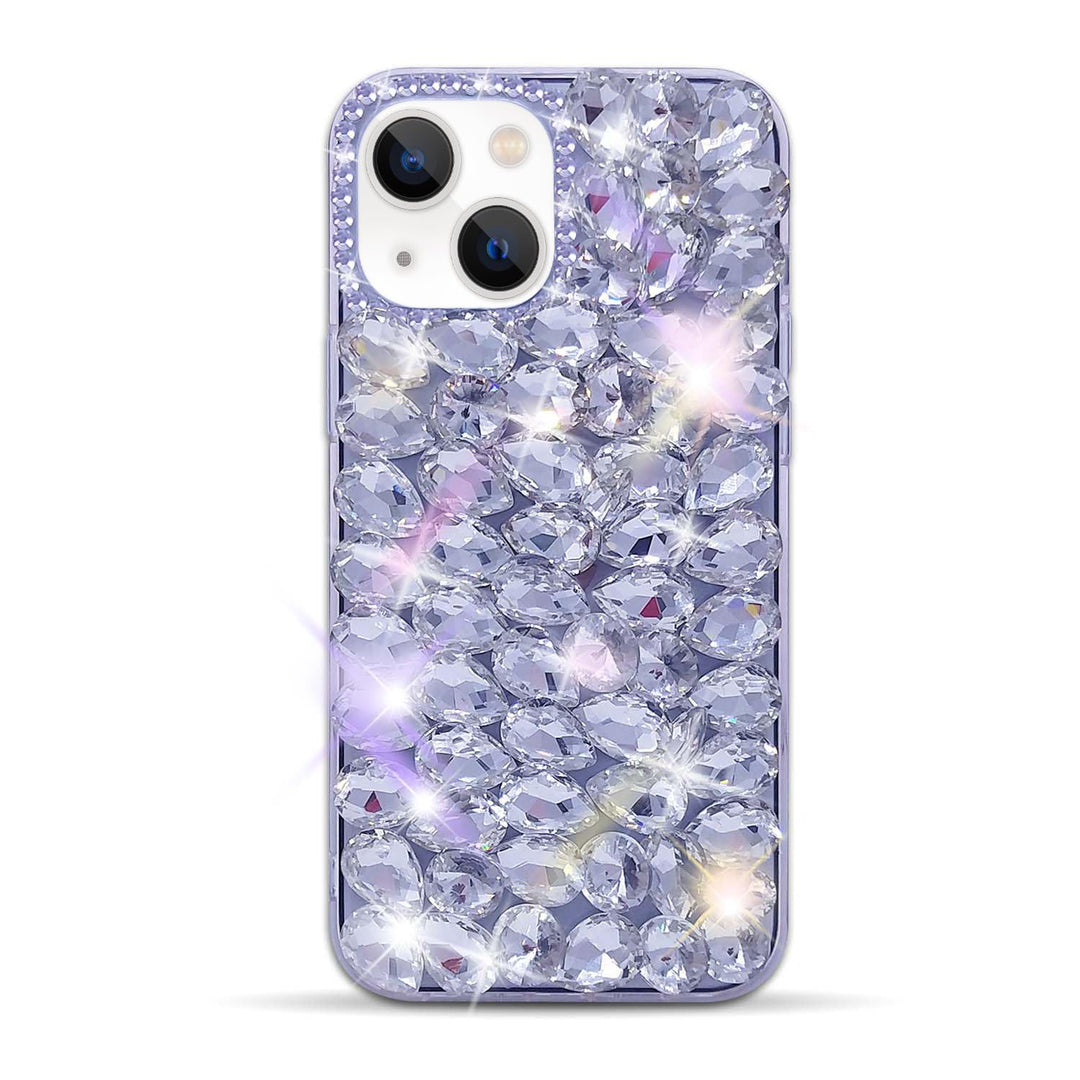 Bonitec Compatible with iPhone 13 Case for Women 3D Gli