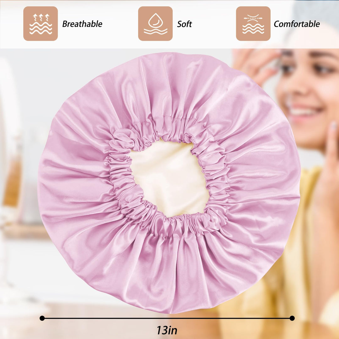 Satin Bonnet Silk Bonnet Hair Bonnet For Sleeping Satin Bonnet For Natural Hair Bonnets For Women Silk Bonnet For Natural Hair