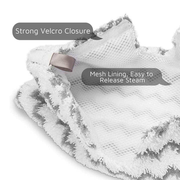 Heavy-Duty Steam Mop Replacement Pad for Shark Steam Pocket Mop S3501 S3601 S2901 S2902 S3550 S3801 S3901 SE450 S3601D S3901D for All Hard Floors Soft Scrub Mop Pad for Shark by Flammi