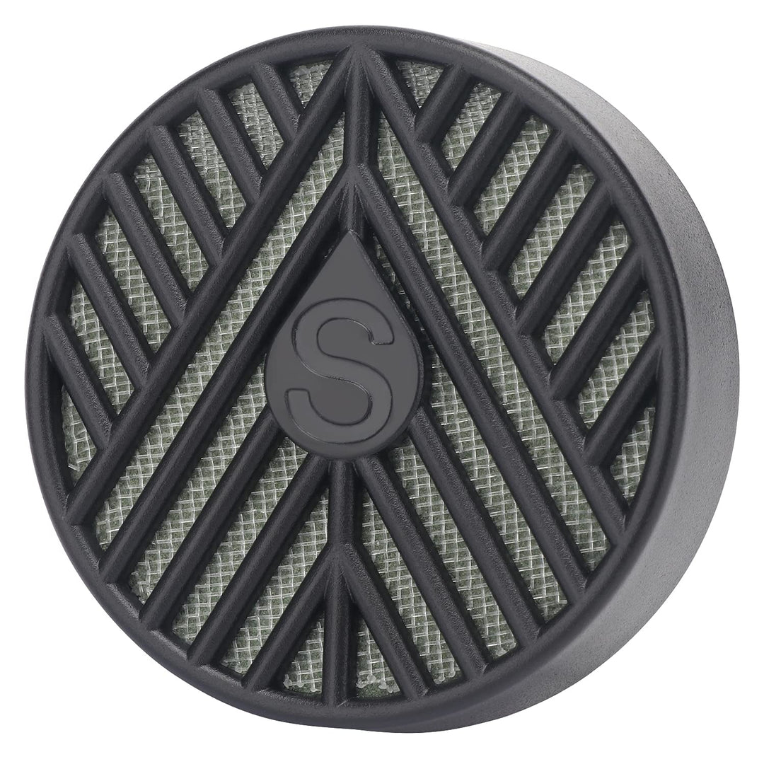 Scotte Cigar Humidifier Round Cigar Humidifier for Humidor Increased Humidity Black