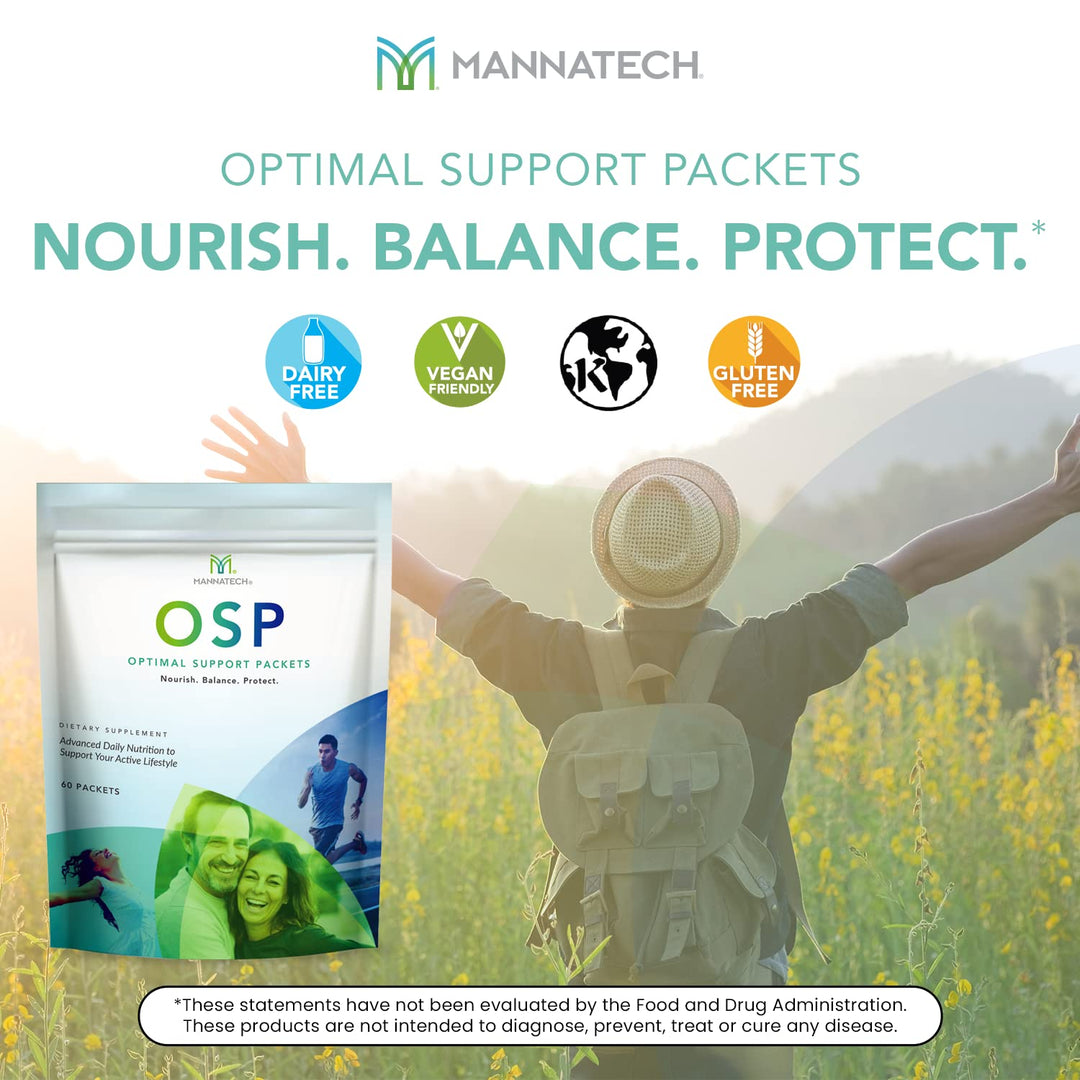 More Than Just a Multivitamin, Optimal Support Packets Amazing Self-Care Benefits of OSP Daily Vitamins, w/Ashwagandha Capsules, Immune Support and Antioxidant Supplement - 60 Packets