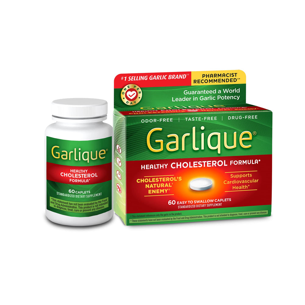 Garlique Garlic Extract Supplement, Healthy Cholesterol