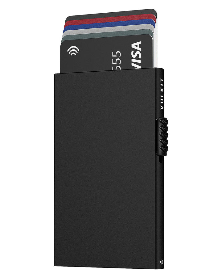 Minimalist Credit Card Holder Pop Up Cards RFID Protection Slim Metal Wallet