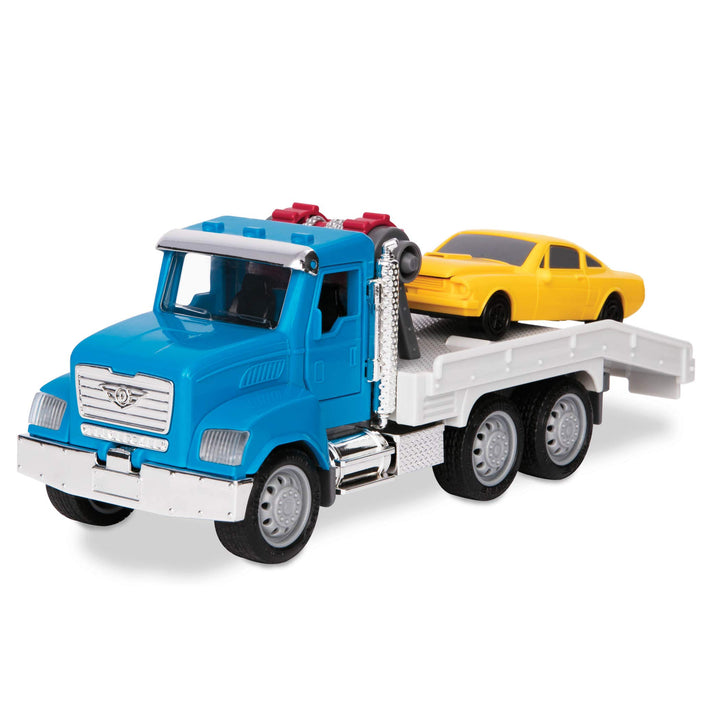 – Toy Tow Truck For Kids – City Vehicle Toy – Lights &amp; Sounds – Movable Parts – 3 Years + – Micro Tow Truck