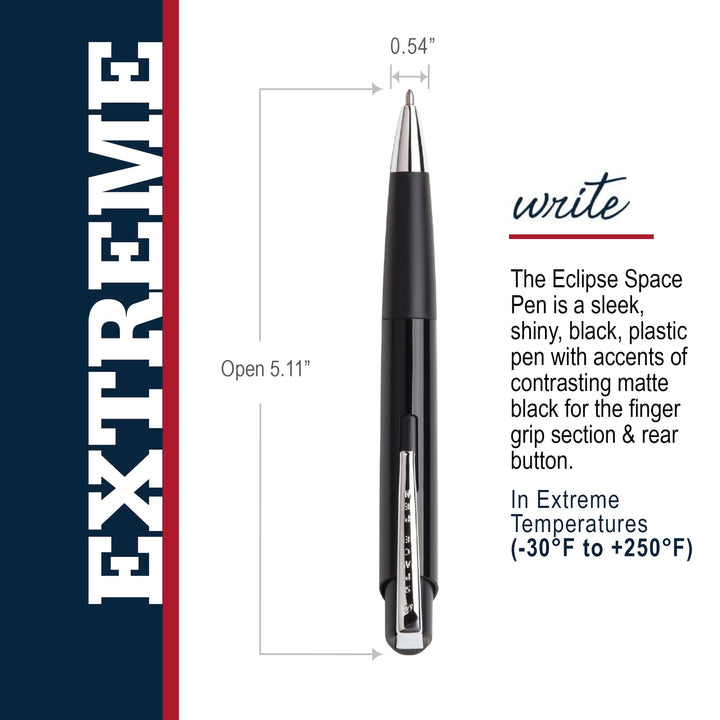 Space Pen Eclipse Space Pen ECL, Black
