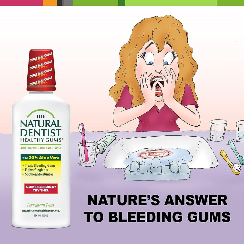Natural Dentist Mouthrinse Ppprmint Twist
