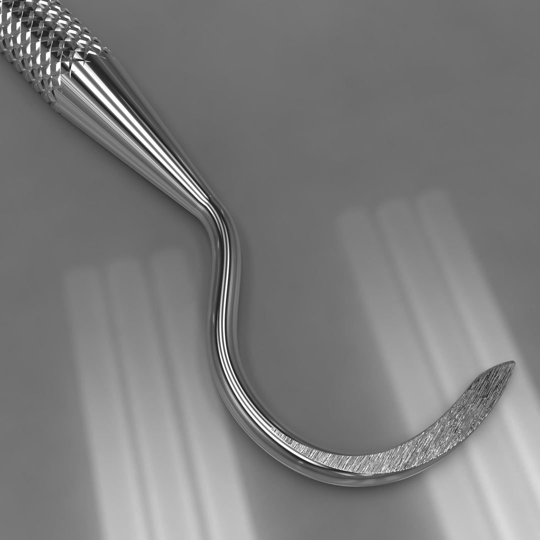 Professional Dental Scraper | 100% Stainless Steel Doub