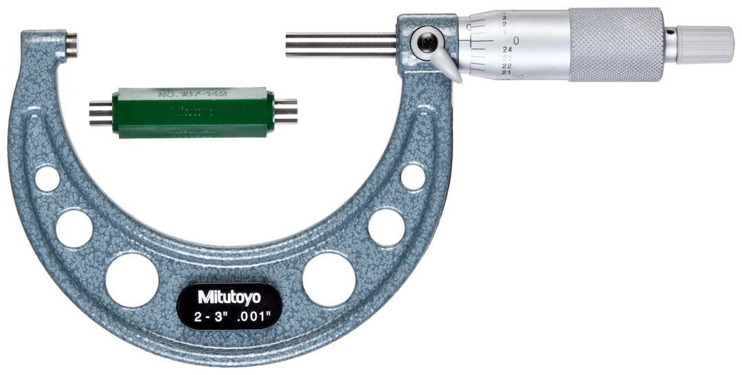 Mitutoyo 103-179 Outside Micrometer, Baked-enamel Finis