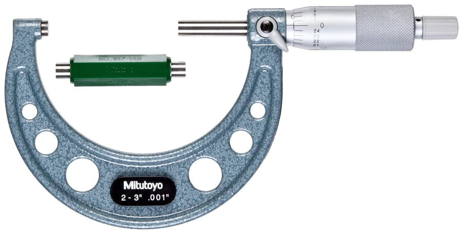 Mitutoyo 103-179 Outside Micrometer, Baked-enamel Finis