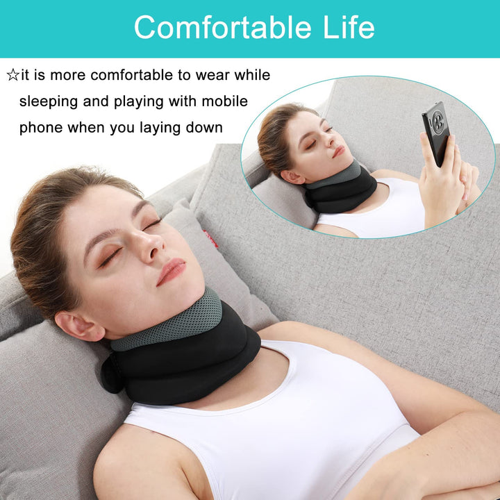 TANDCF V Neck Support Brace 3-Layered Curve Rising Adju