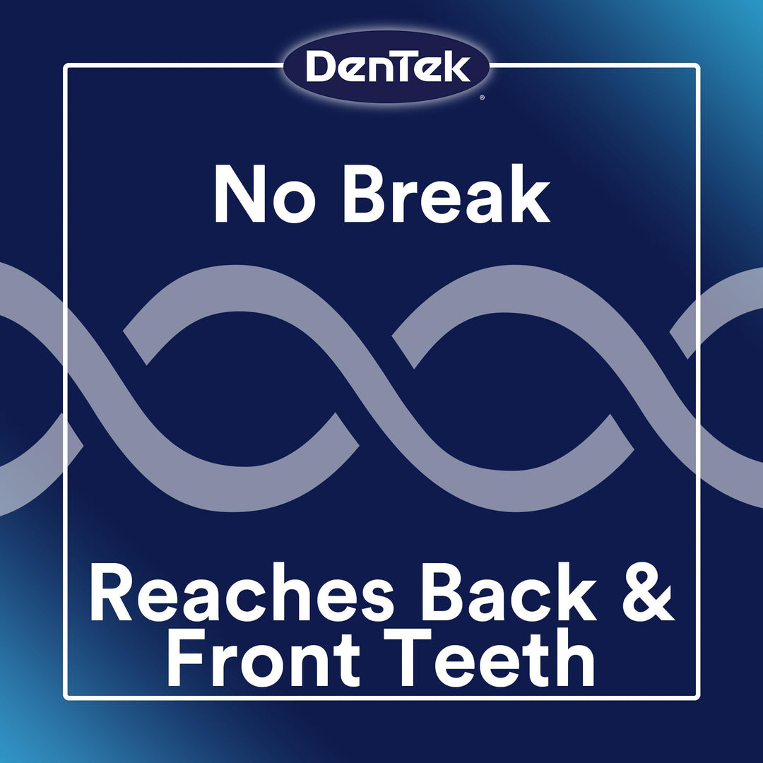 Dentek Floss Picks Complete Clean Back Teeth 75 Count (3 Pack)