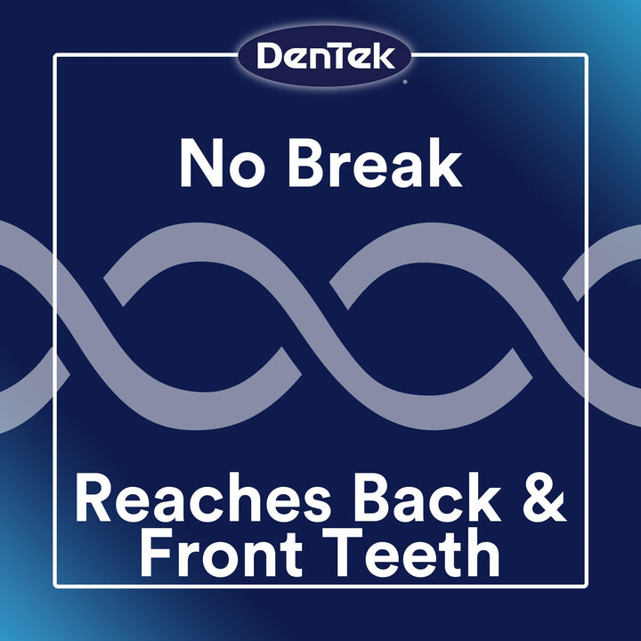 Dentek Floss Picks Complete Clean Back Teeth 75 Count (3 Pack)