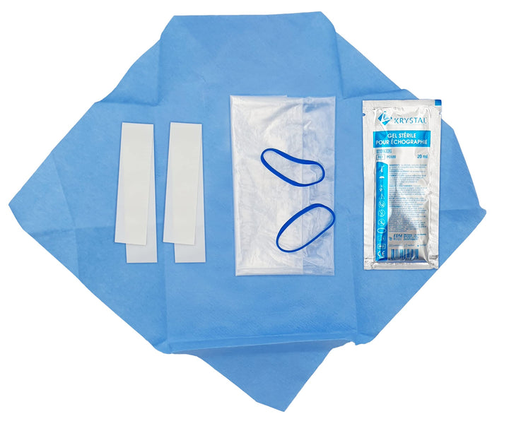 Latex-Free Sterile Ultrasound Probe Covers 6 x 12 - 25/Box