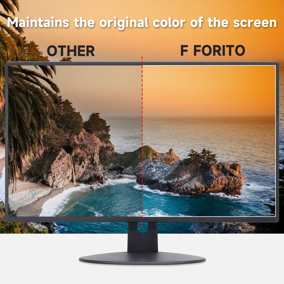 2-Pack 21.5 inch Anti Glare Matte Computer Screen Cover, Eye Protection Desktop Screen Protector Compatible with All 21.5 Widescreen Desktop with 16:9 Aspect Ratio