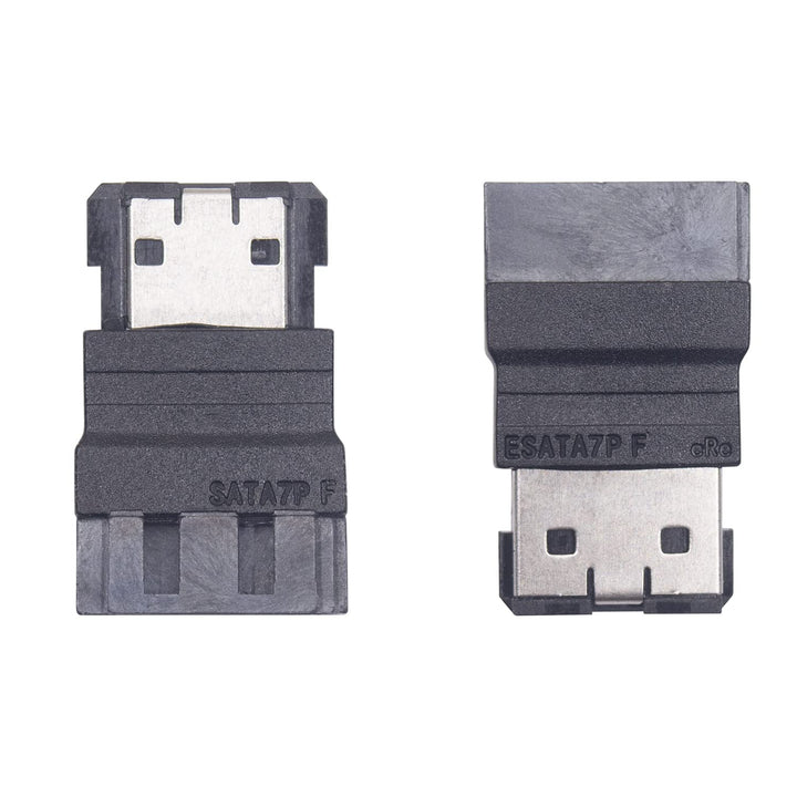 SATA to ESATA Adapter, Sata Adapter, ESATA 7Pin Female to SATA 7Pin Male Extende Adapter. (2Pack)