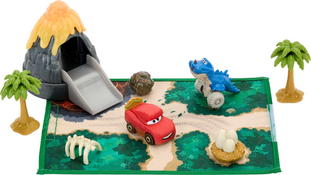 Mattel Disney and Pixar Cars Toys, Mini Racers Dino Par