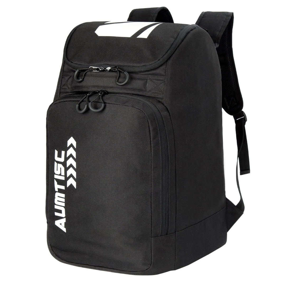 Ski Boot Bag, Ski Boot Backpack Travel, Snowboard Boots and Helmet Bags for Skiing, Snowboarding boot backpack for Flying Air Gloves Jacket Goggles