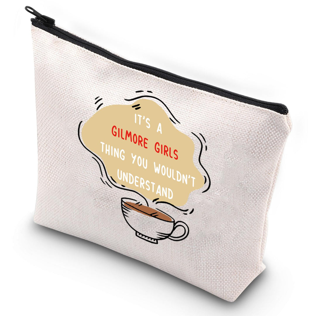 Girls Merchandise Lukes Cosmetic Bag It’s a Girls Thing TV Show Inspired Pouch (Girls Makeup Bag)
