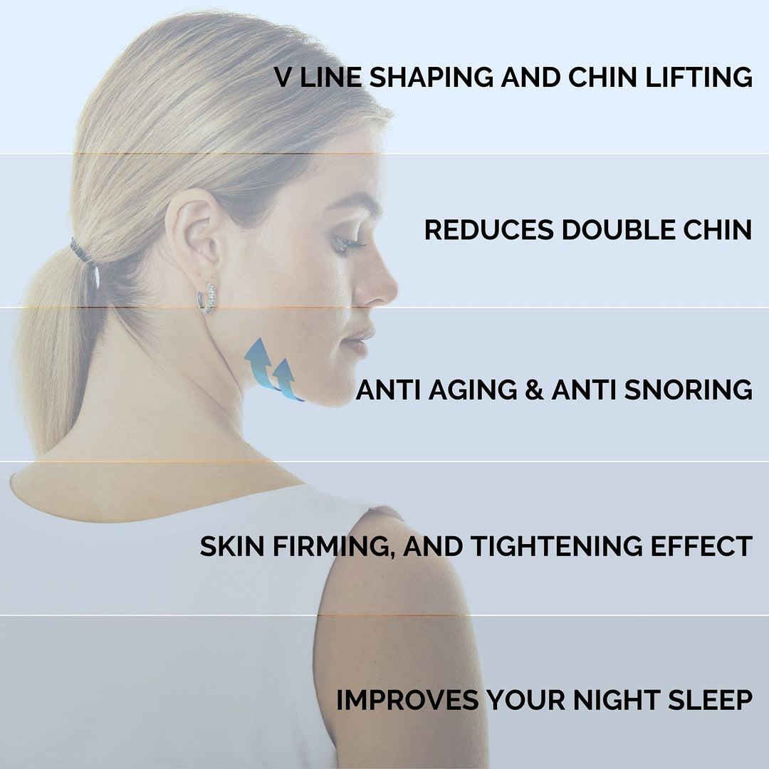 Double Chin Reducer Face Lifting Band, Anti Snoring and