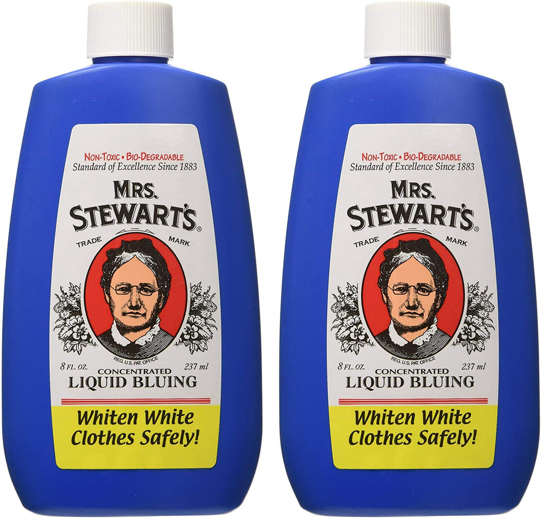 Mrs. Stewart's Bluing 8oz. Pack of 2