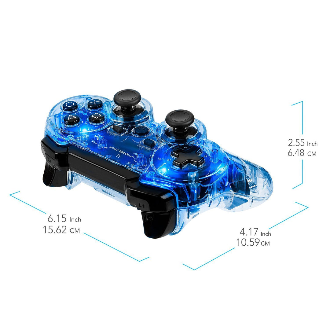 Afterglow Wireless Controller: Signature Blue - PS3