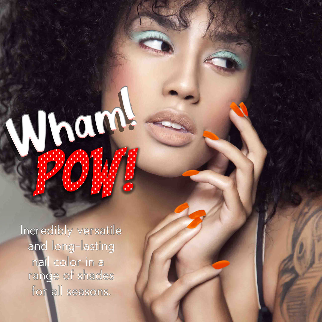 Nail Polish, Orange, Wham, Pow, .05 Ounce